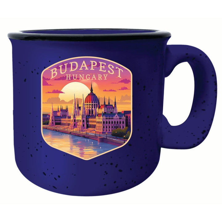 Budapest Hungary Parliament Building Design Souvenir 16 oz Ceramic camping mug Image 4