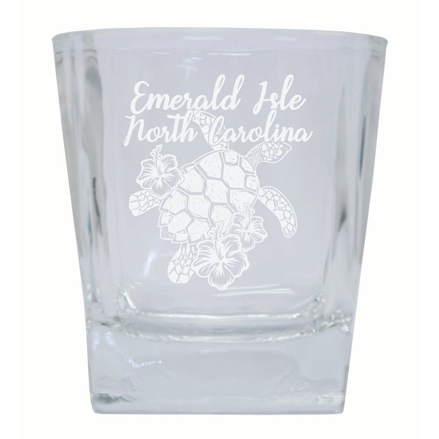 Emerald Isle North Carolina Souvenir 7 oz Engraved Shooter Glass Image 1