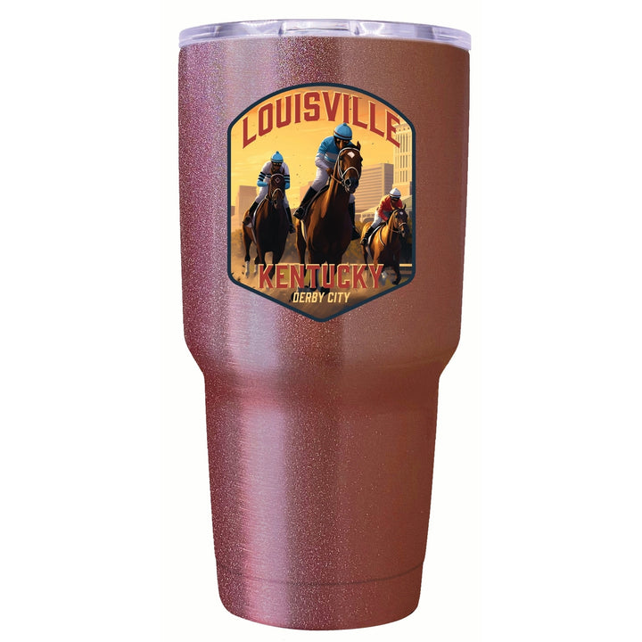 Louisville Kentucky Derby City Design Souvenir 24 oz Insulated Stainless Steel Tumbler Image 2