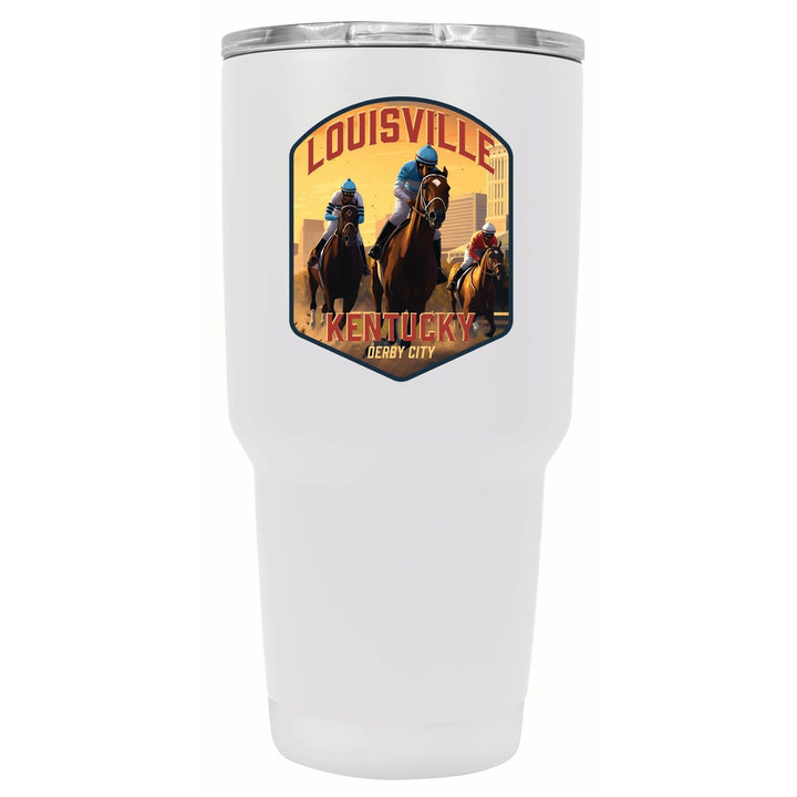 Louisville Kentucky Derby City Design Souvenir 24 oz Insulated Stainless Steel Tumbler Image 3