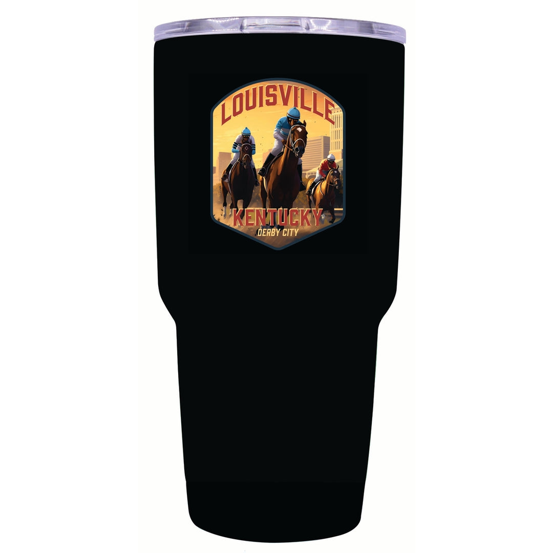 Louisville Kentucky Derby City Design Souvenir 24 oz Insulated Stainless Steel Tumbler Image 4