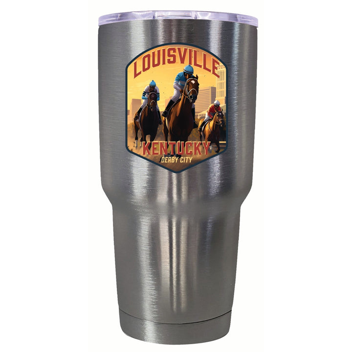 Louisville Kentucky Derby City Design Souvenir 24 oz Insulated Stainless Steel Tumbler Image 7