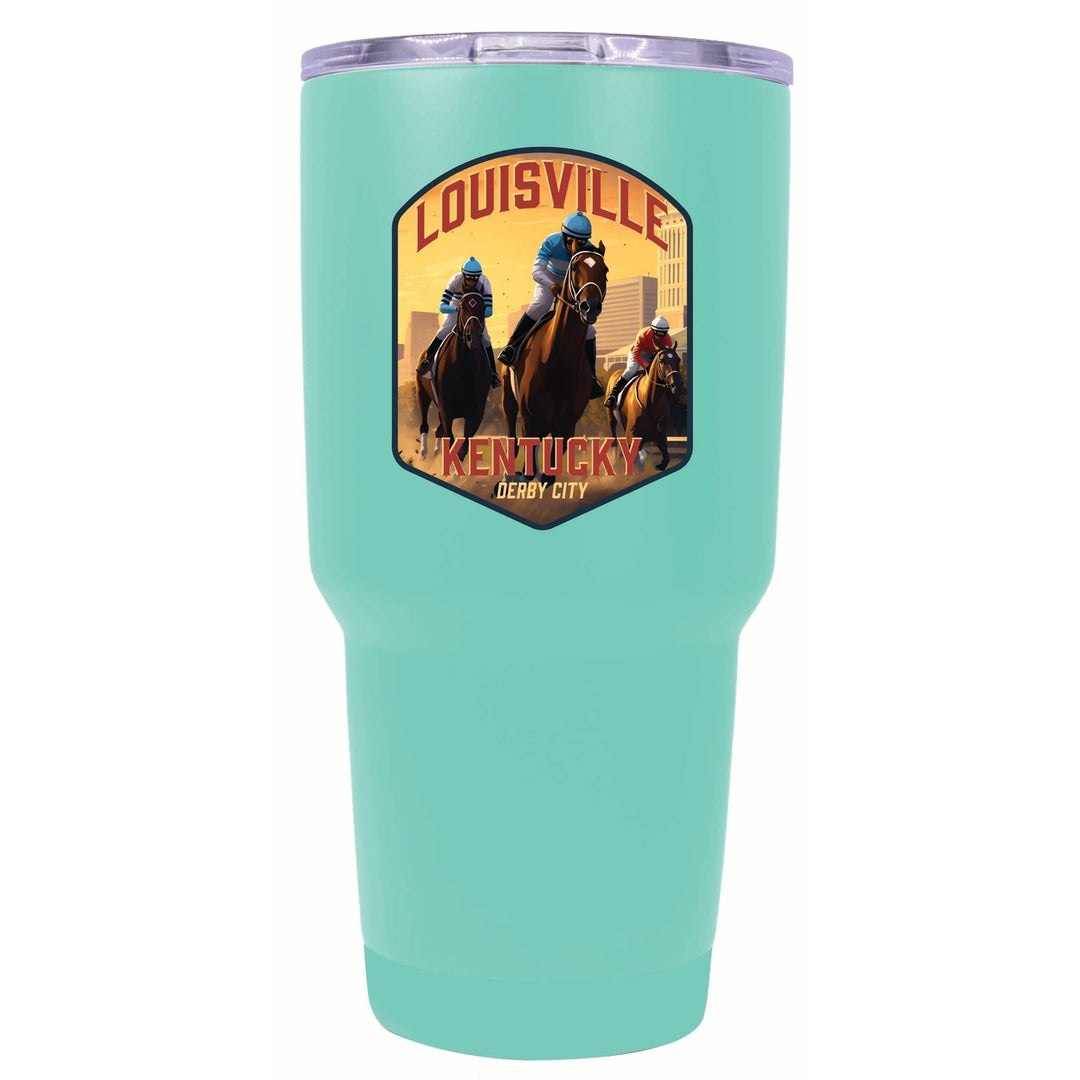 Louisville Kentucky Derby City Design Souvenir 24 oz Insulated Stainless Steel Tumbler Image 9