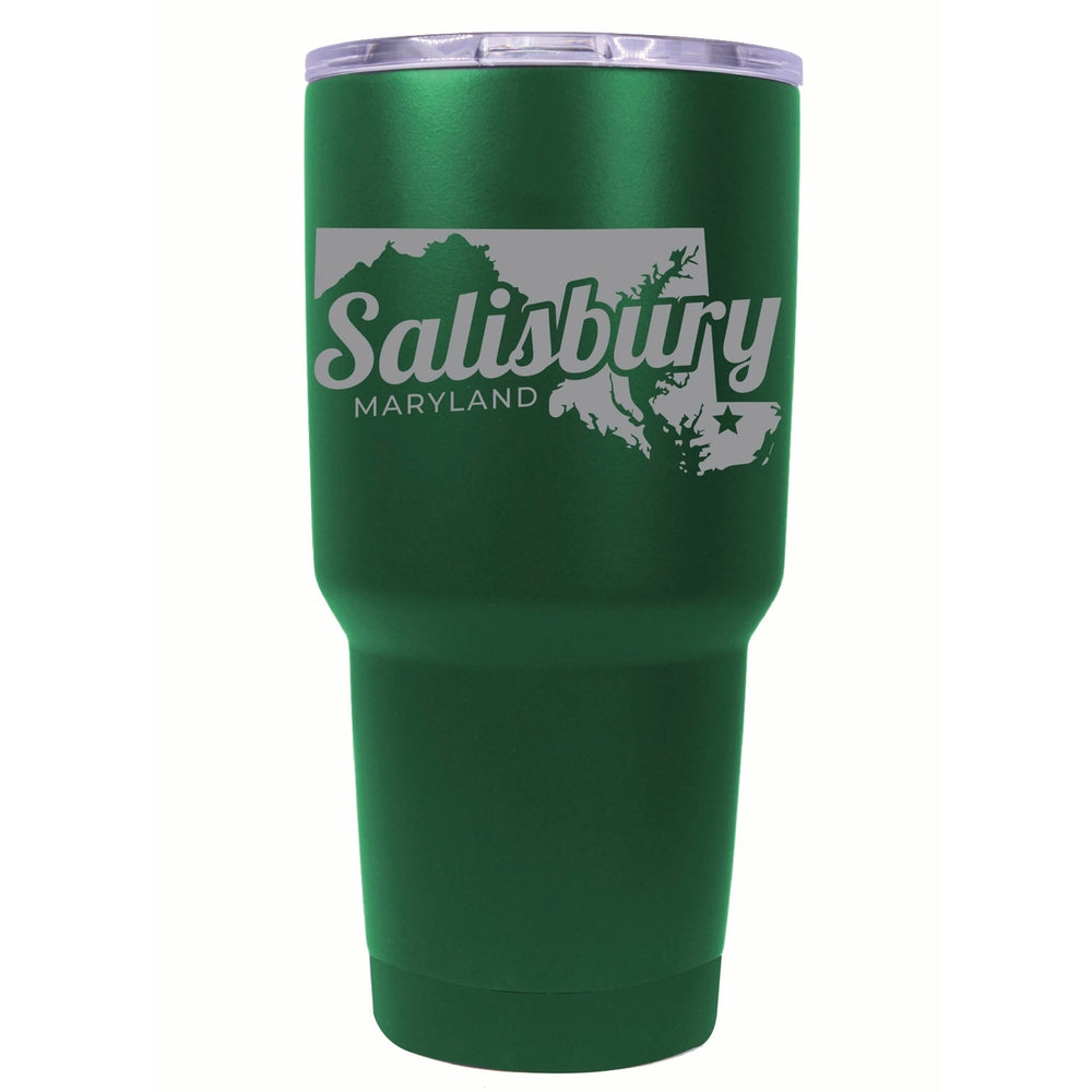 Salisbury Maryland Souvenir 24 oz Engraved Insulated Stainless Steel Tumbler Image 2