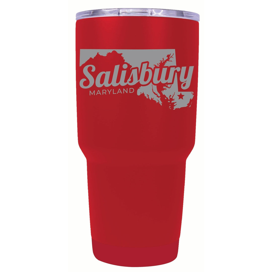 Salisbury Maryland Souvenir 24 oz Engraved Insulated Stainless Steel Tumbler Image 4