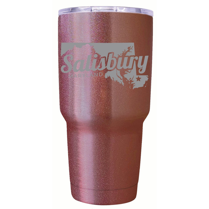 Salisbury Maryland Souvenir 24 oz Engraved Insulated Stainless Steel Tumbler Image 6