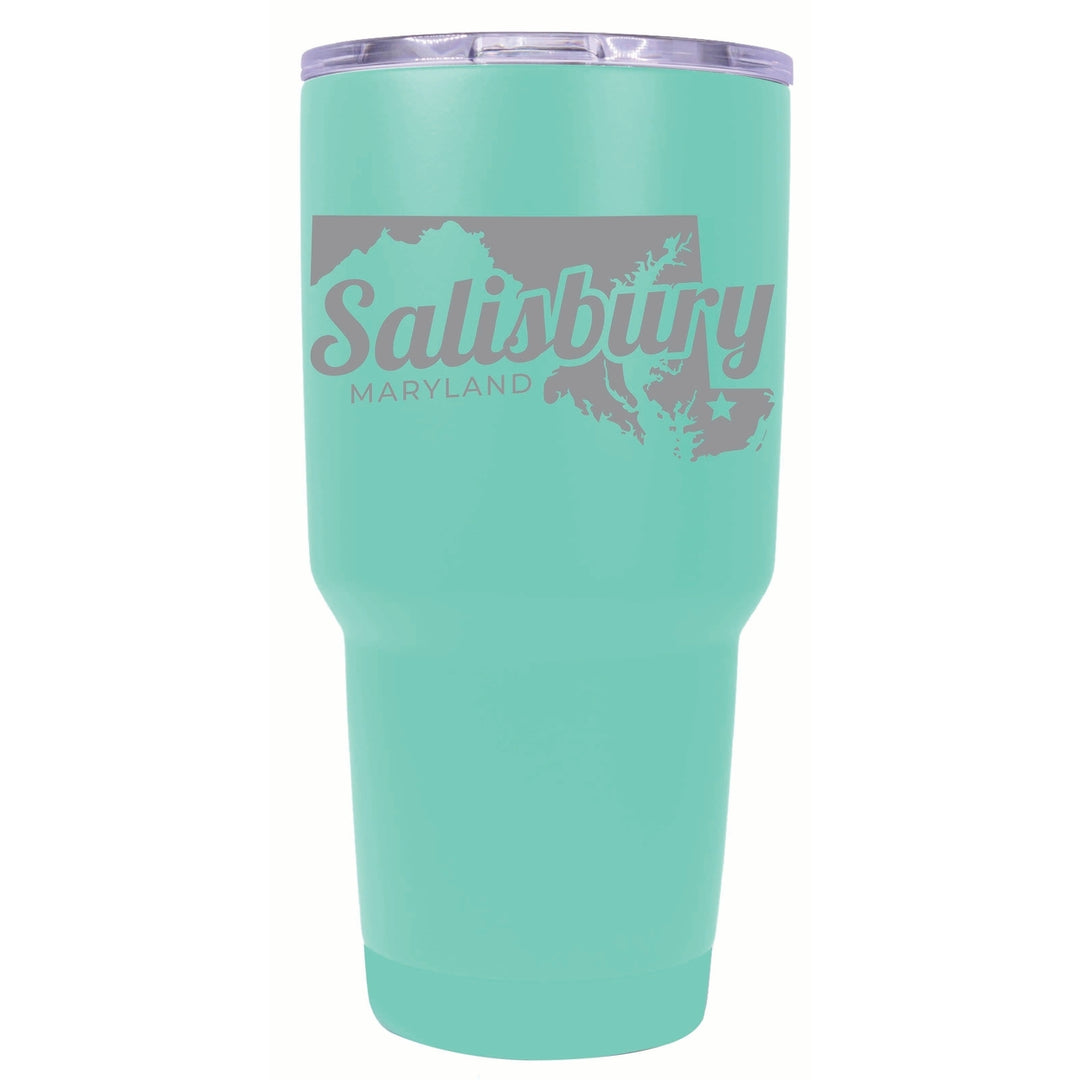 Salisbury Maryland Souvenir 24 oz Engraved Insulated Stainless Steel Tumbler Image 7