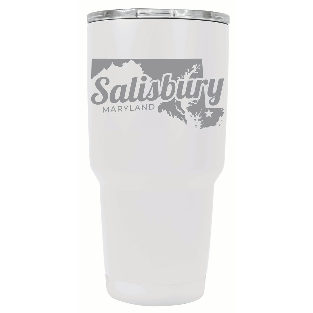 Salisbury Maryland Souvenir 24 oz Engraved Insulated Stainless Steel Tumbler Image 8