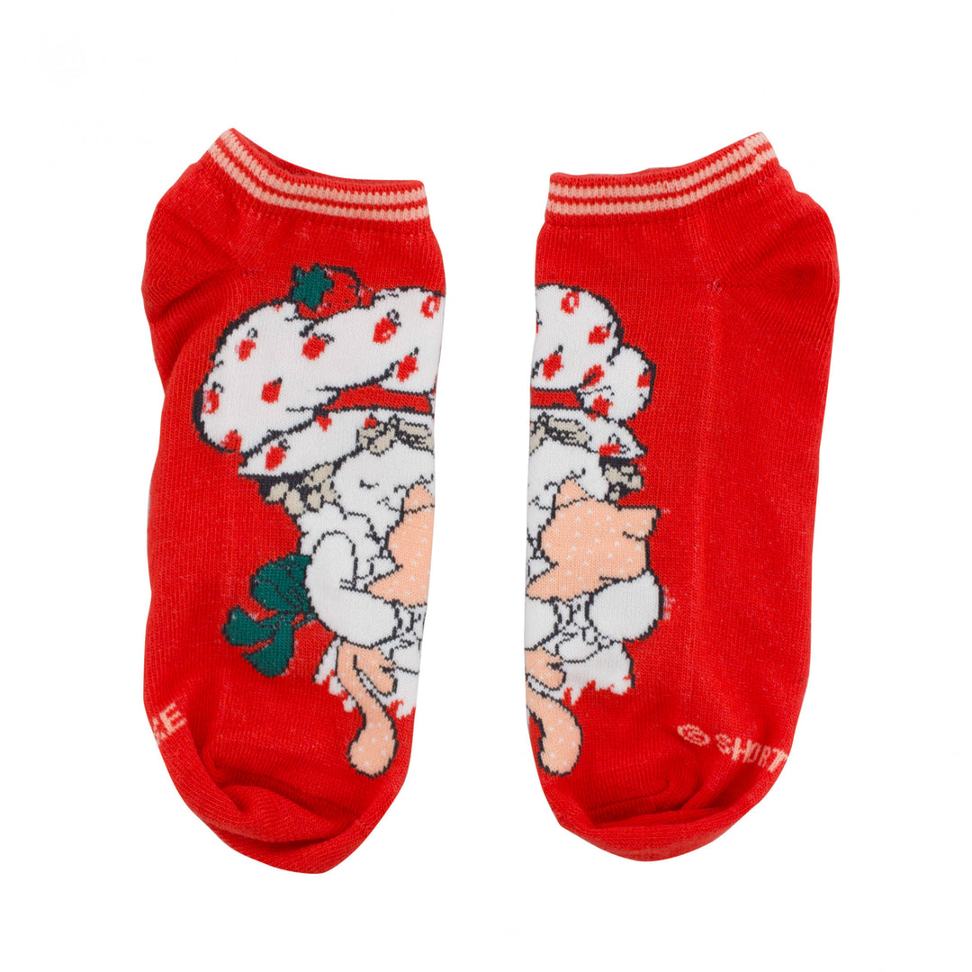 Strawberry Shortcake Variety 5-Pack No Show Socks Image 2