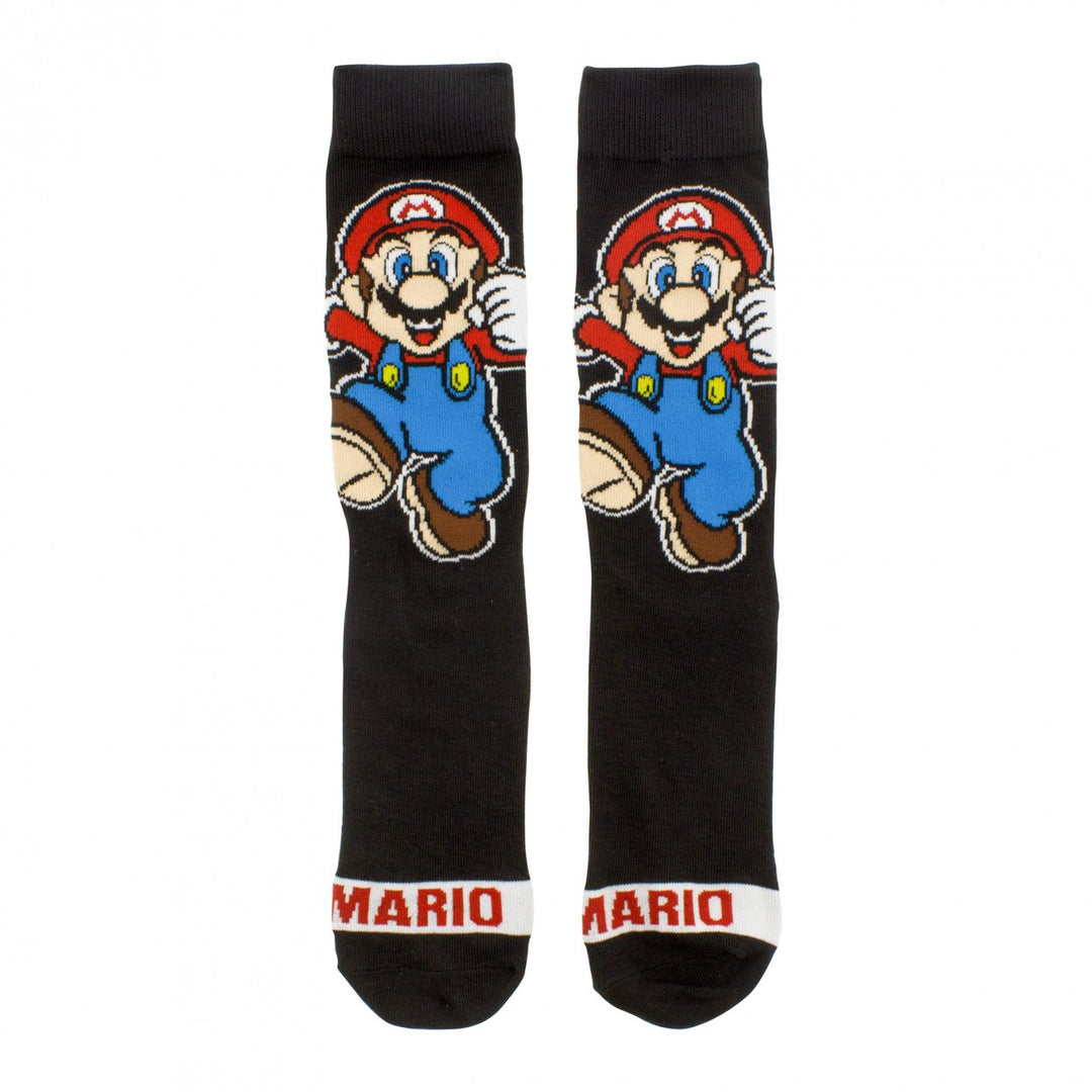 Super Mario Bros. Level Up 2-Pack Crew Socks Image 4