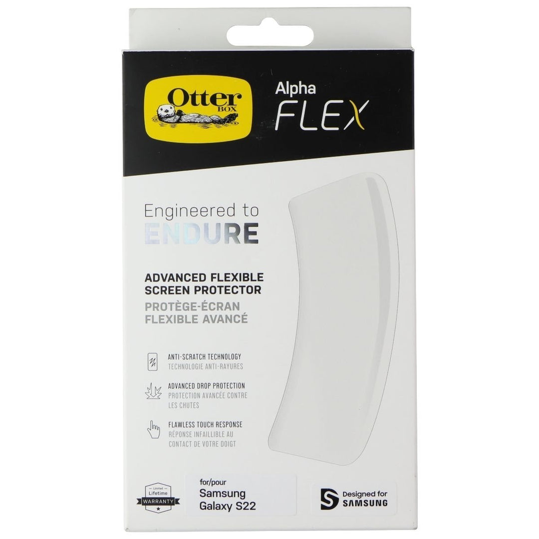 OtterBox Alpha Flex Series Screen Protector for Samsung Galaxy S22 Image 1