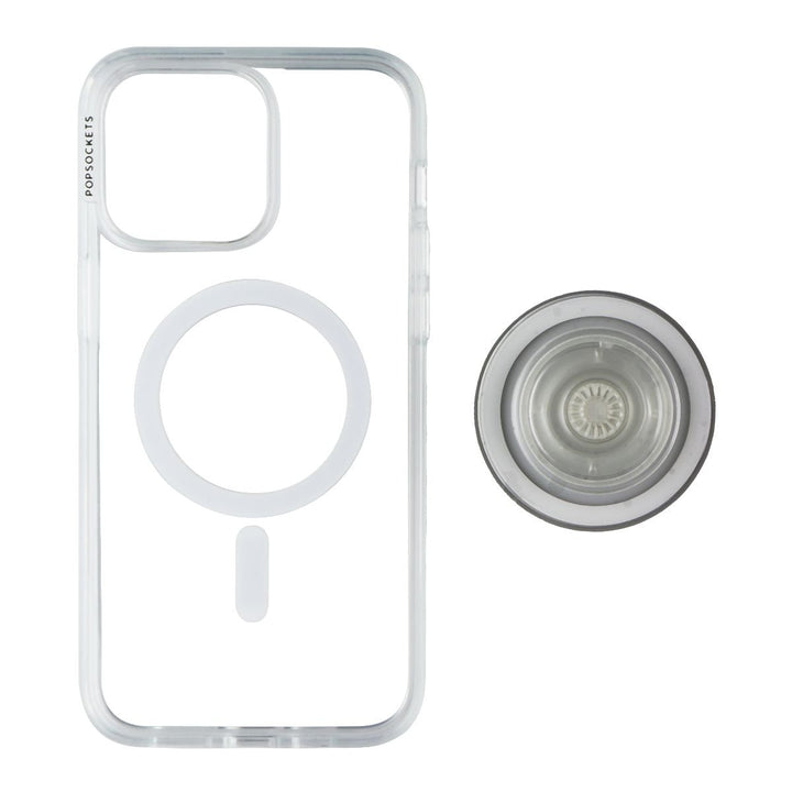 PopSockets PopCase for MagSafe for iPhone 15 Pro Max -Clear Image 3