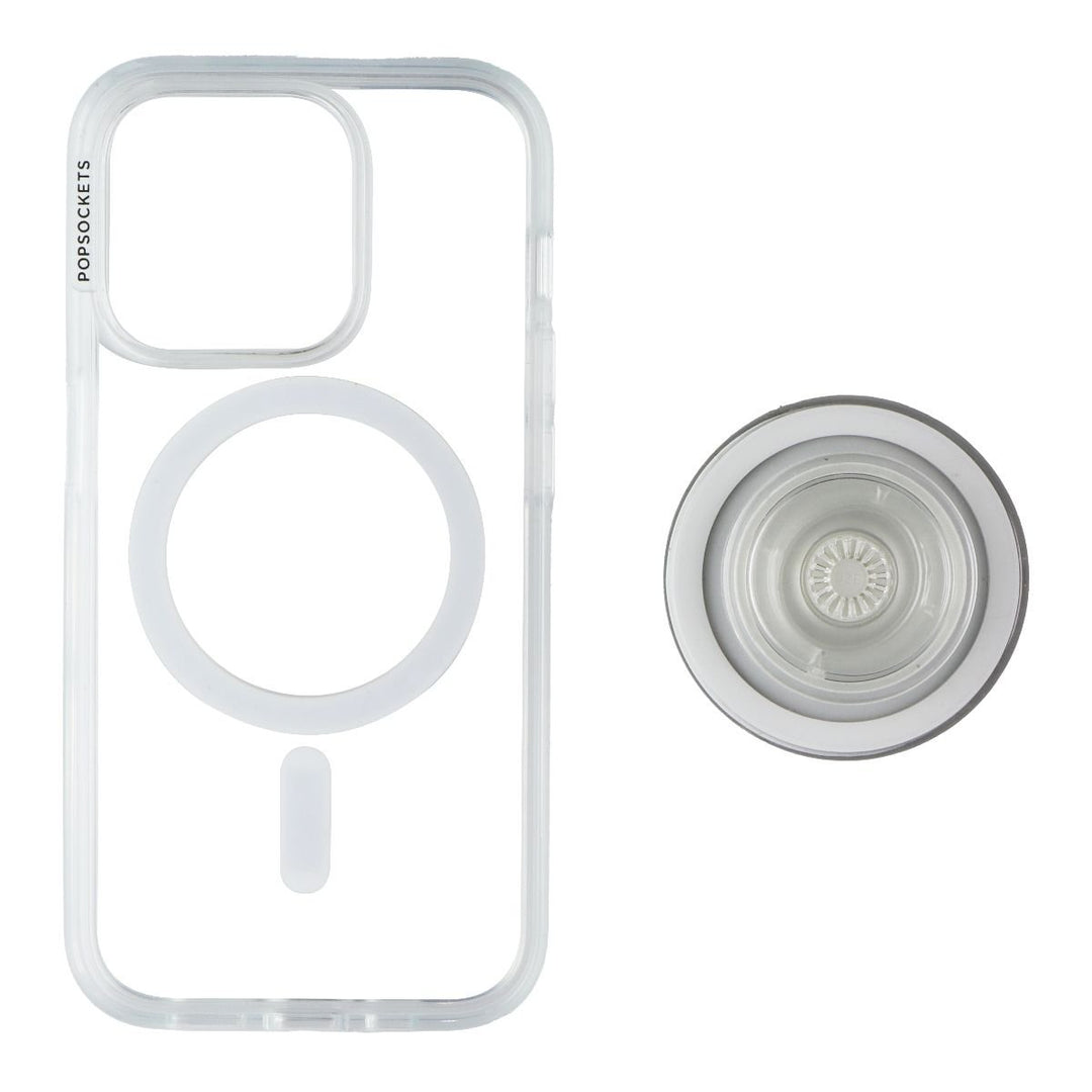 PopSockets PopCase for MagSafe for iPhone 15 Pro - Clear Image 3