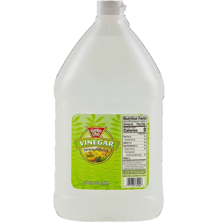 Garden Club Crystal Distilled Vinegar 1 Gallon (128 Fluid Ounce) Image 1