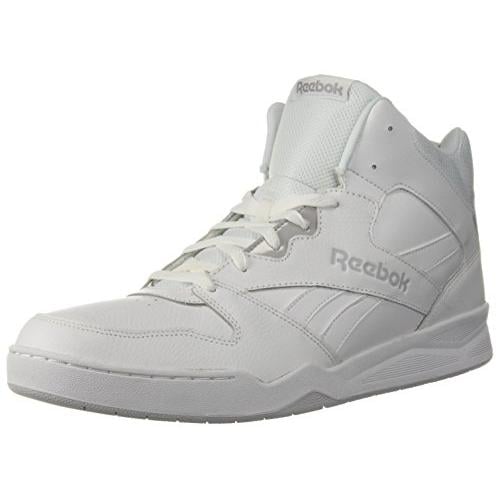 Reebok Mens Royal Bb4500 Hi2 Sneakers White Solid Grey Size 10 Athletic Shoes Image 1