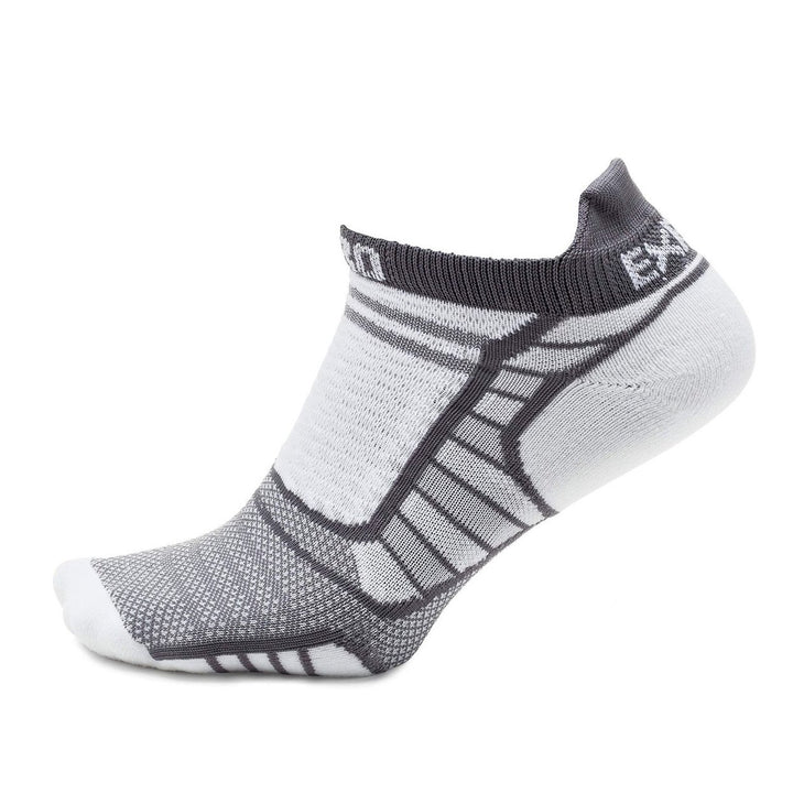 Thorlos Experia Prolite Running No Show Socks XPTU Grey Unisex Ultra Thin Image 2