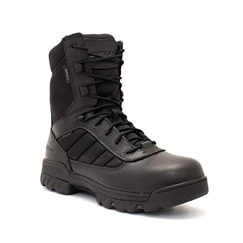 Bates Mens Tactical Sport 2 Tall Side Zip Military Boot BLACK Image 1