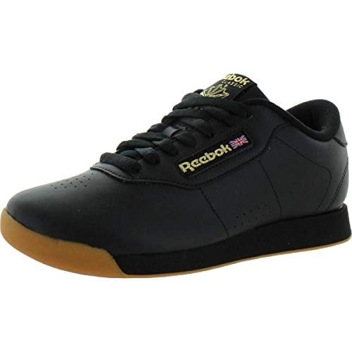 Reebok Womens Princess Shoes Black Gum Synthetic Leather Size 100000024 Image 1