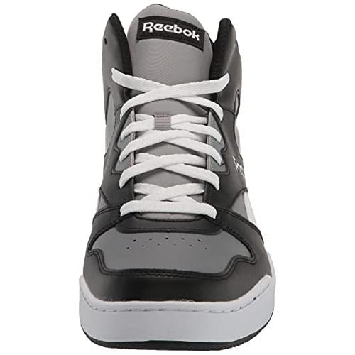 Reebok mens Bb4500 Hi 2 CBLACK/PUGRY5/FTWWHT Image 2