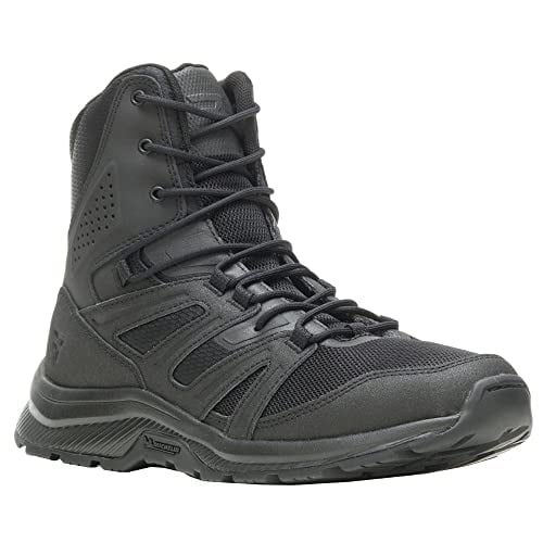 Bates Mens Rallyforce Tall Zip Military and Tactical Boot BLACK Image 2