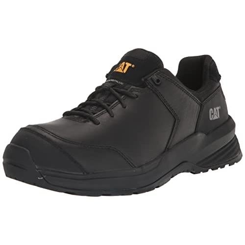 Cat Footwear Mens Streamline 2.0 Leather Ct Construction Shoe BLACK Image 1