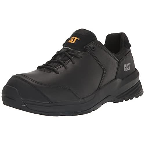 Cat Footwear Mens Streamline 2.0 Leather Ct Construction Shoe BLACK Image 2