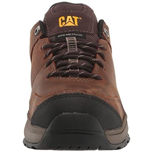 Cat Footwear Mens Streamline 2.0 Leather Ct Construction Shoe CLAY Image 3