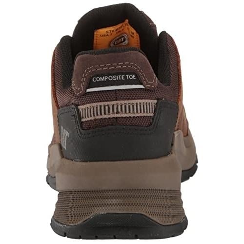 Cat Footwear Mens Streamline 2.0 Leather Ct Construction Shoe CLAY Image 4