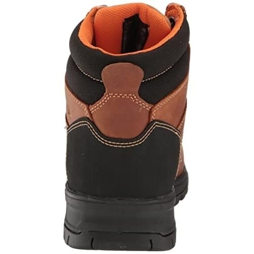 WOLVERINE Mens Piper Waterproof Composite Toe 6in Construction Boot CASHEW Image 4