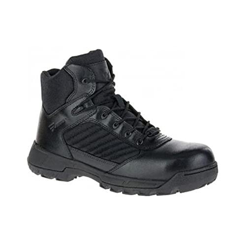 Bates Mens Tactical Sport 2 Mid Side Zip Composite Toe Military Boot BLACK Image 1