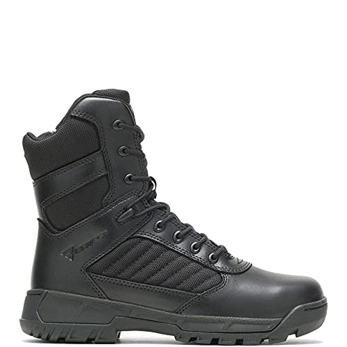 Bates Womens Tactical Sport 2 Tall Side Zip Military Boot BLACK Image 1