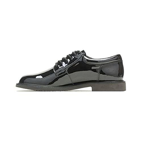 Bates Mens Sentry Lux Oxford High Gloss BLACK Image 4