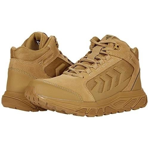 Bates Mens Rush Shield Mid/Coyote Combat Boot COYOTE Image 1