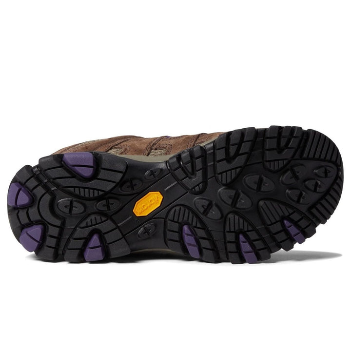 Merrell Mens Moab 3 Mid Hiking Boot BRACKEN/PURPLE Image 4