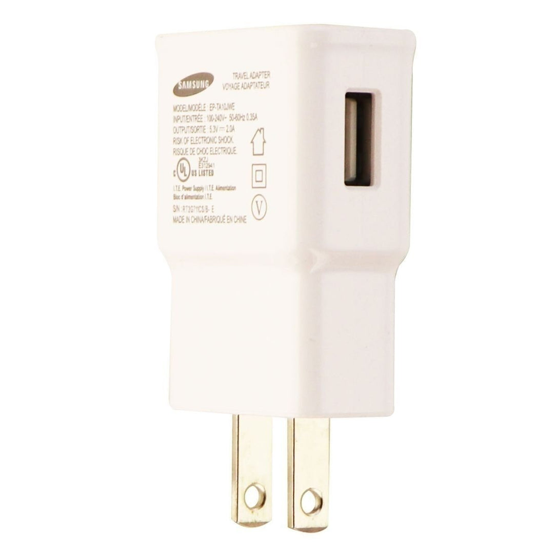 Samsung (EP-TA10JWE) Wall Adapter (5.3 Volt - 2 Amp) for USB Devices - White Image 2