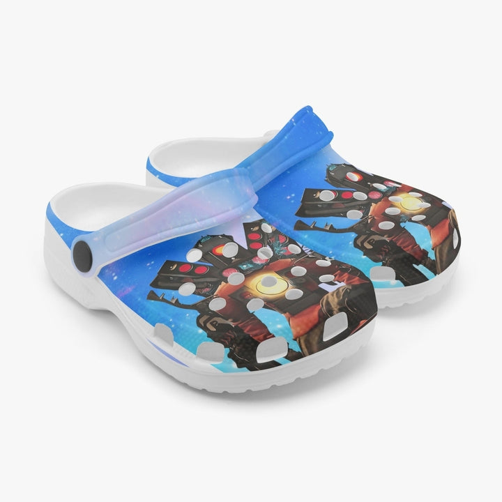 Kids Titan Speakerman Clogs Lightweight EVA Anti-Slip Customizable Sizes 10-4 Image 2