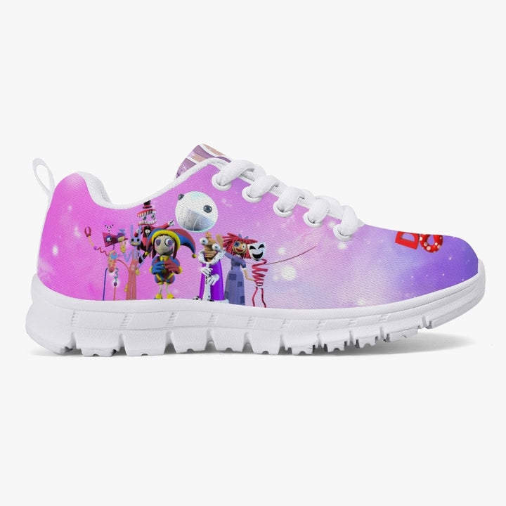 Kids Amazing Digital Circus Sneakers Pink Lightweight Mesh Size Up Recommended Image 3