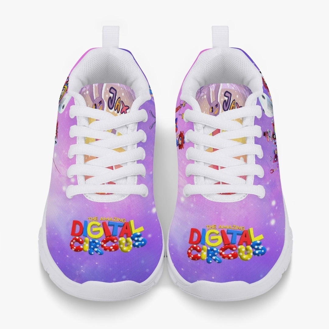 Kids Amazing Digital Circus Sneakers Pink Lightweight Mesh Size Up Recommended Image 4