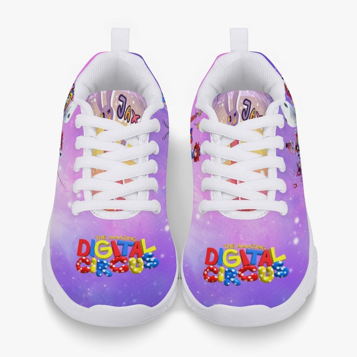 Kids Amazing Digital Circus Sneakers Pink Lightweight Mesh Size Up Recommended Image 4