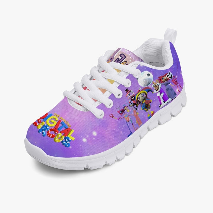 Kids Amazing Digital Circus Sneakers Pink Lightweight Mesh Size Up Recommended Image 6