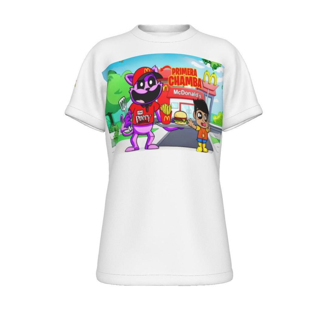 Kids Purple Cat Youtube Inspired Catnap T-Shirt Image 1