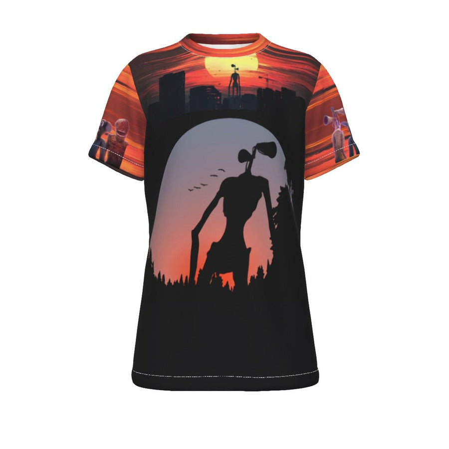 Kids Siren Head Sunset T-Shirt Image 1