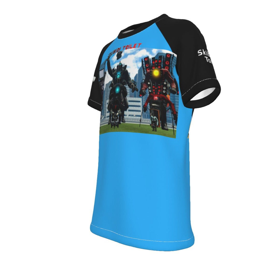 Kids Skibidi Titans Shirt Image 4