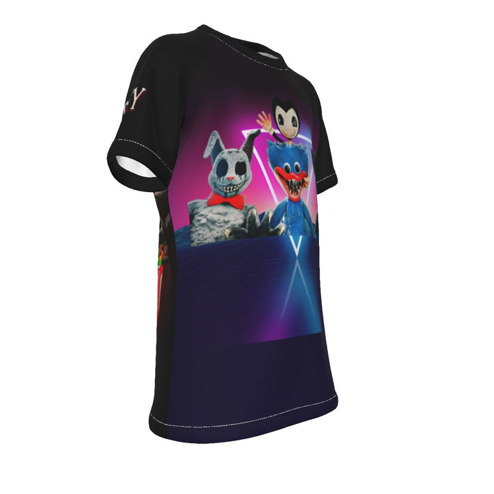 Kids Bendy Mr Hopps Cartoon Cat Shirt Image 3