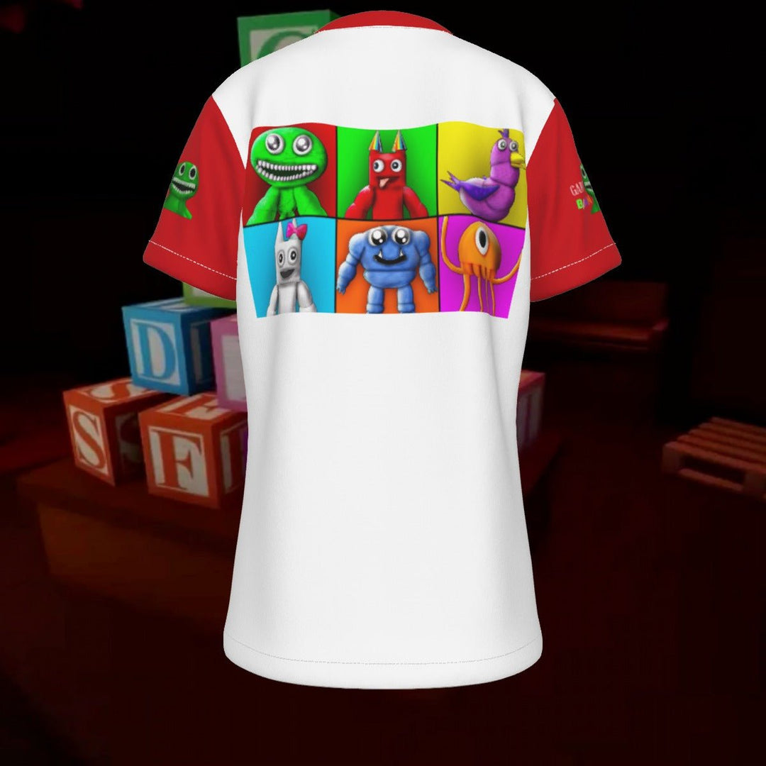 Kids Garten of Ban Ban Rainbow Friends Shirt Image 2