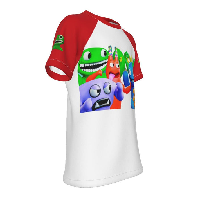 Kids Garten of Ban Ban Rainbow Friends Shirt Image 3