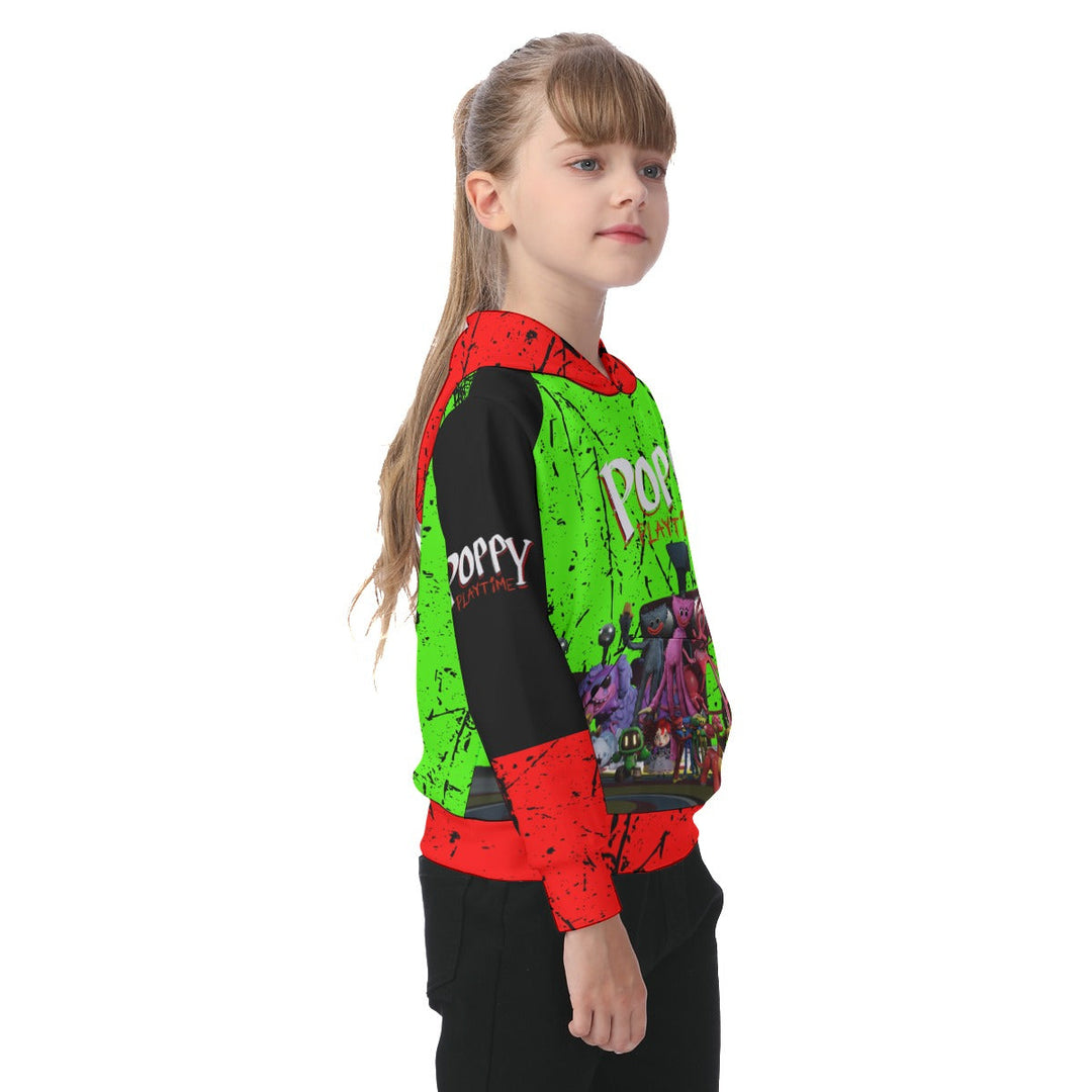 Kids Huggy Wuggy Poppy Playtime Hoodie Image 2