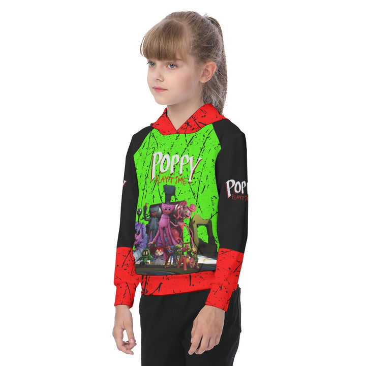 Kids Huggy Wuggy Poppy Playtime Hoodie Image 3