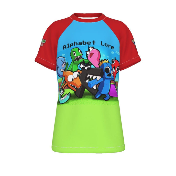 Kids Rainbow Friends Alphabet Lore Shirt Image 1