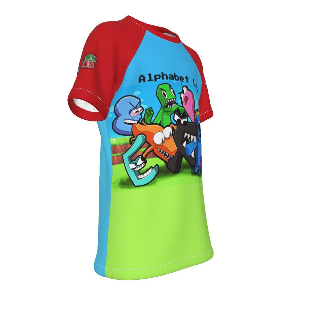 Kids Rainbow Friends Alphabet Lore Shirt Image 3